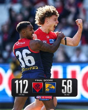 Image post by @AFL on Twitter