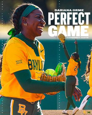 Image post by @BaylorSoftball on Twitter