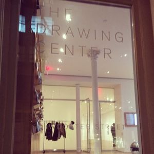 Image post by @drawingcenter on Instagram