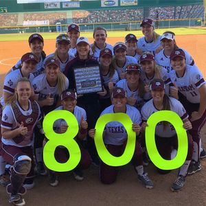 Image post by @aggiesoftball on Instagram