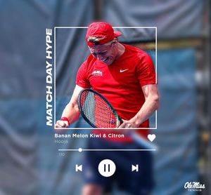 Image post by @olemissmtennis on Instagram