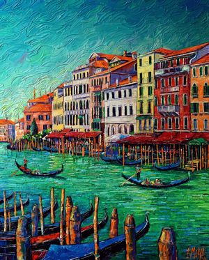 Image post by @monaedulescoart on Instagram