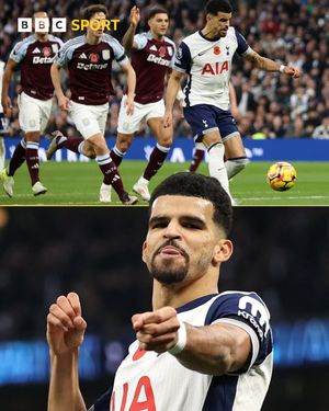 Image post by @BBCSport on Twitter