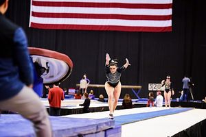 Image post by @gw_gymnastics on Instagram