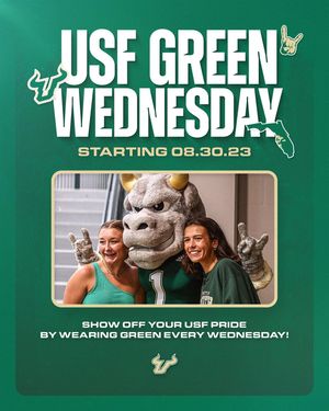 Image post by @usfathletics on Instagram