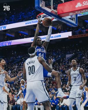 Image post by @sixers on Instagram