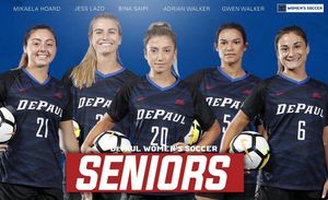 Image post by @depaulwsoc on Instagram