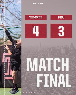 Image post by @templemtennis on Instagram