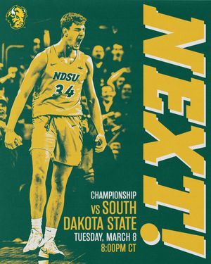 Image post by @NDSUmbb on Twitter