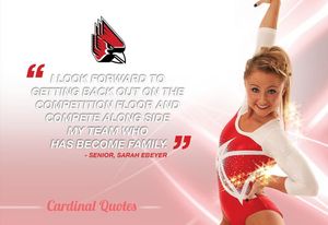 Image post by @ballstategym on Instagram