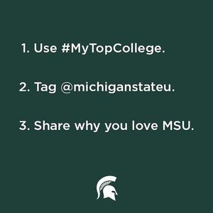 Image post by @michiganstateu on Instagram