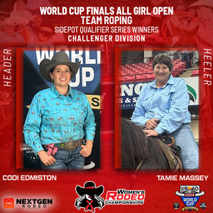 Image post by @womensrodeo on Instagram