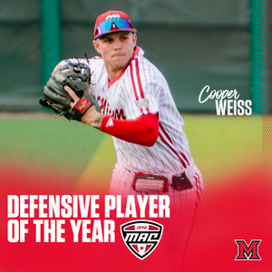 Image post by @MiamiOHBaseball on Twitter