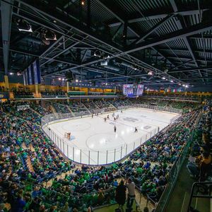 Image post by @nd_hockey on Instagram
