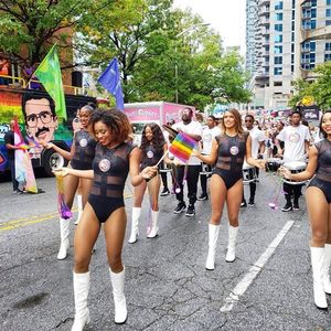 Image post by @atlhawksdancers on Instagram