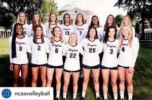 Image post by @uvavolleyball on Instagram