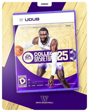 Image post by @uw_mbb on Instagram