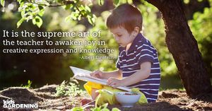 Image post by @kidsgardening on Instagram