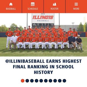 Image post by @illinibaseball on Instagram