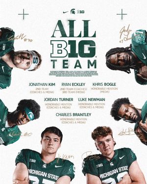 Image post by @MSU_Football on Twitter