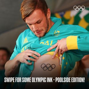 Image post by @olympics on Instagram