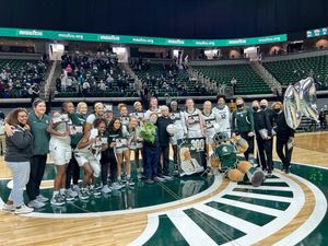 Image post by @msu_wbasketball on Twitter