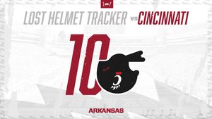 Image post by @RazorbackComms on Twitter