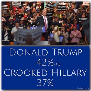 Image post by @realdonaldtrump on Instagram