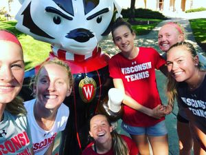 Image post by @badgerwtennis on Instagram