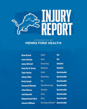 Image post by @detroitlionsnfl on Instagram