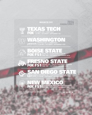 Image post by @wsucougarfb on Instagram
