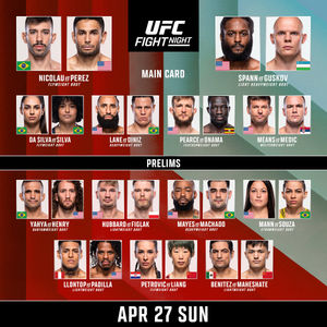 Image post by @ufc_korea on Instagram