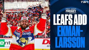 Image post by @TSN_Sports on Twitter