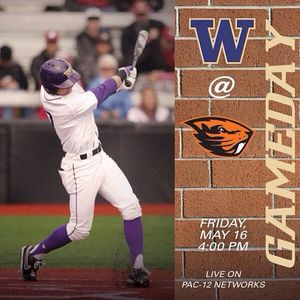 Image post by @uw_baseball on Instagram