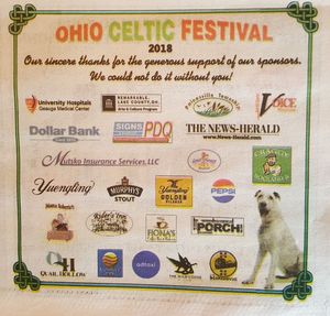 Image post by @ohiocelticfest on Facebook