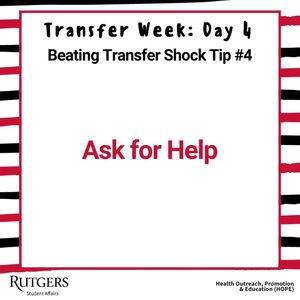 Image post by @rustudenthealth on Instagram