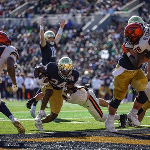 Image post by @ndfootball on Instagram