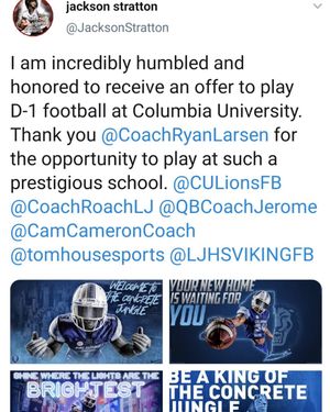 Image post by @ljhsvikingsfb on Instagram