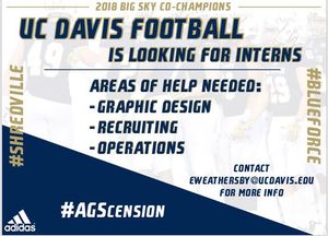 Image post by @ucdavisfootball on Instagram