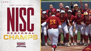 Image post by @iowastatesoftball on Instagram