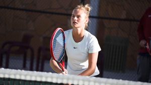 Image post by @CMUMavsTennis on Twitter