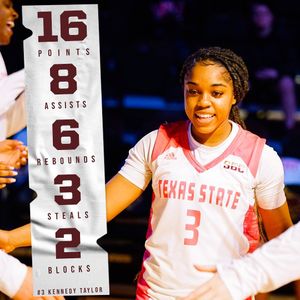 Image post by @txstatewbb on Instagram