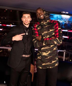 Image post by @zachlavine8 on Instagram