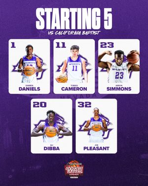 Image post by @ACU_MBB on Twitter