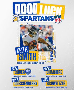 Image post by @sanjosestatefb on Instagram