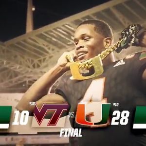 Image post by @univmiami on Instagram