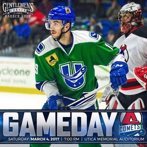 Image post by @uticacomets on Instagram