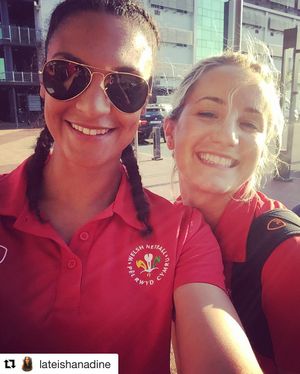 Image post by @walesnetball_ on Instagram