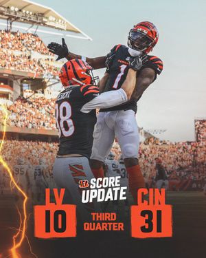 Image post by @Bengals on Twitter