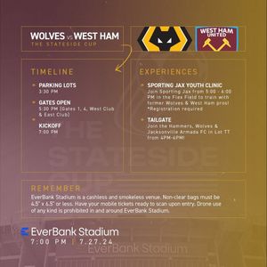 Image post by @everbankstadium on Instagram